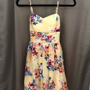 Emerald Sundae size 3 yellow floral sundress